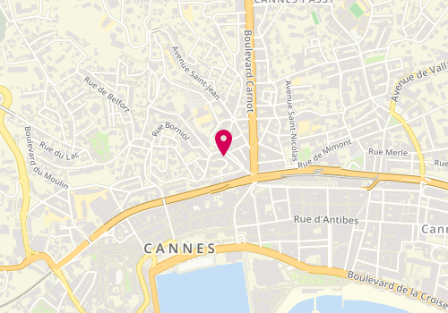Plan de REVELE MOI STUDIO Cannes, 17 avenue de Grasse, 06400 Cannes