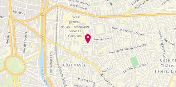 Plan de Creart2Vision, 27 Rue Henri Lanfant, 31500 Toulouse
