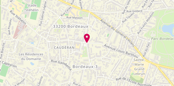 Plan de David Scenario, 128 Avenue Louis Barthou, 33200 Bordeaux