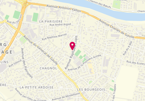 Plan de Gooshee's Pics, 34 avenue Raphaëlle Lupis, 26300 Bourg-de-Péage
