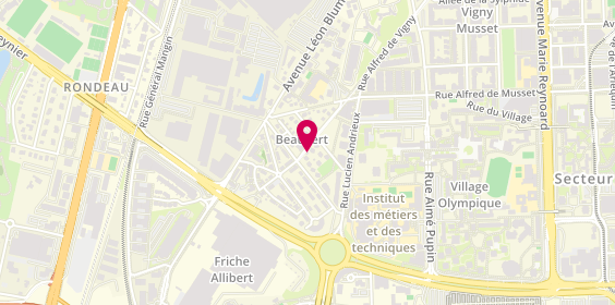 Plan de Florian Fauvarque EI, 67 Rue Alfred de Vigny, 38100 Grenoble