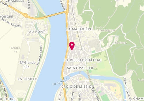 Plan de Studio 26, 64 Rue Président Wilson, 26240 Saint-Vallier