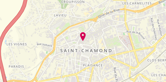 Plan de Photo Gonon, 93 Rue de la République, 42400 Saint-Chamond