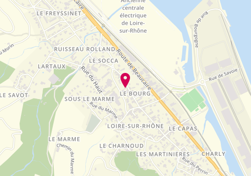 Plan de Indalophoto, 348 Rue du Centre, 69700 Loire-sur-Rhône