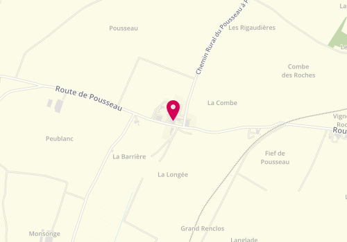 Plan de FERRETTI Stéphanie, 377 Route de Pousseau, 17600 Médis