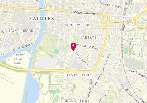 Plan de Studio D.S Souchon, 36 Rue Gautier, 17100 Saintes