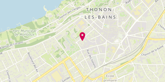 Plan de Art'Studio, 11 Avenue Général de Gaulle, 74200 Thonon-les-Bains