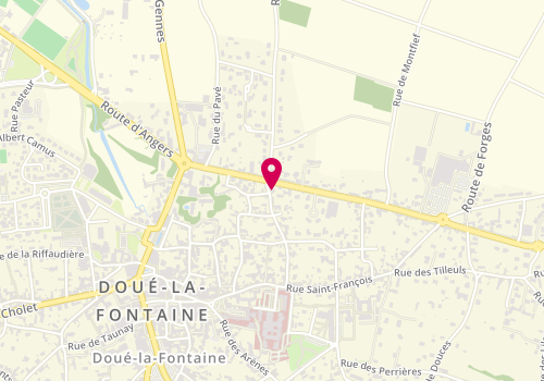 Plan de Studio2 BERRY Fabrice, 36 Rue de Cunault, 49700 Doué-en-Anjou