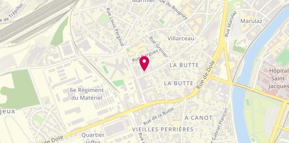 Plan de 1001 Images, 7 avenue Villarceau, 25000 Besançon