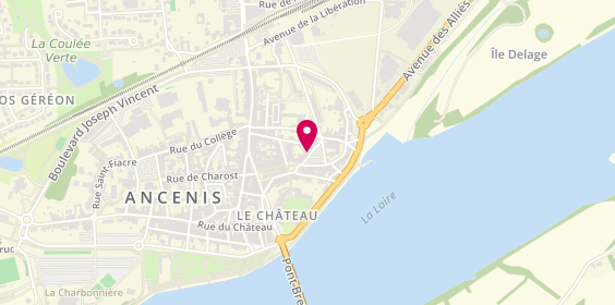 Plan de Atelier Photographique Nathalie Gautier, 54 place Saint-Pierre, 44150 Ancenis-Saint-Géréon