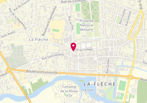 Plan de Niceweather, 14 Rue des Lavallois, 72200 La Flèche