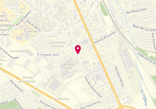Plan de Elodie Regniez, Rue des 2 Haies, 10430 Rosières-près-Troyes