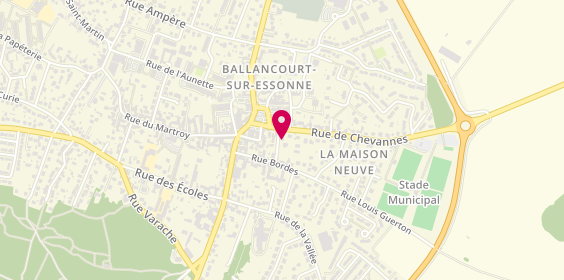 Plan de BONNOMET Patrick, 3 Rue Brosset, 91610 Ballancourt-sur-Essonne