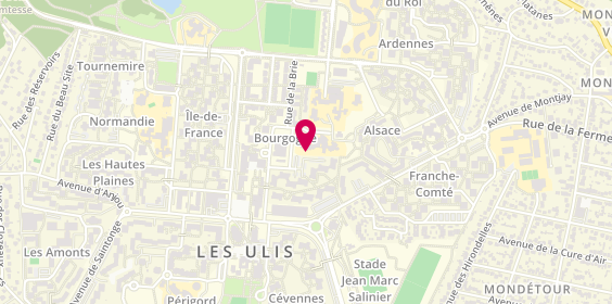 Plan de Franz Ladouce, 3 Rue des Millepertuis, 91940 Les Ulis