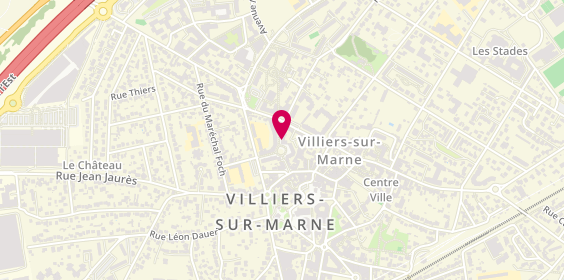 Plan de CUNHA Eric, 12 Rue du Puits Mottet, 94350 Villiers-sur-Marne