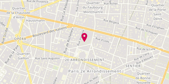 Plan de Dream Prod, 8 Rue Saint-Marc, 75002 Paris