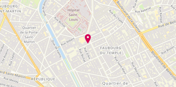 Plan de Heenanistar, 13 Rue Jacques Louvel-Tessier, 75010 Paris