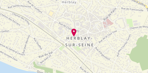 Plan de Studio Ambre-Imagency-Photobooking, 34 Rue du Général de Gaulle, 95220 Herblay-sur-Seine