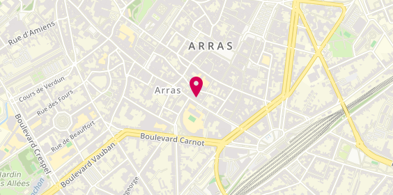 Plan de Camara, 52 Rue Gambetta, 62000 Arras