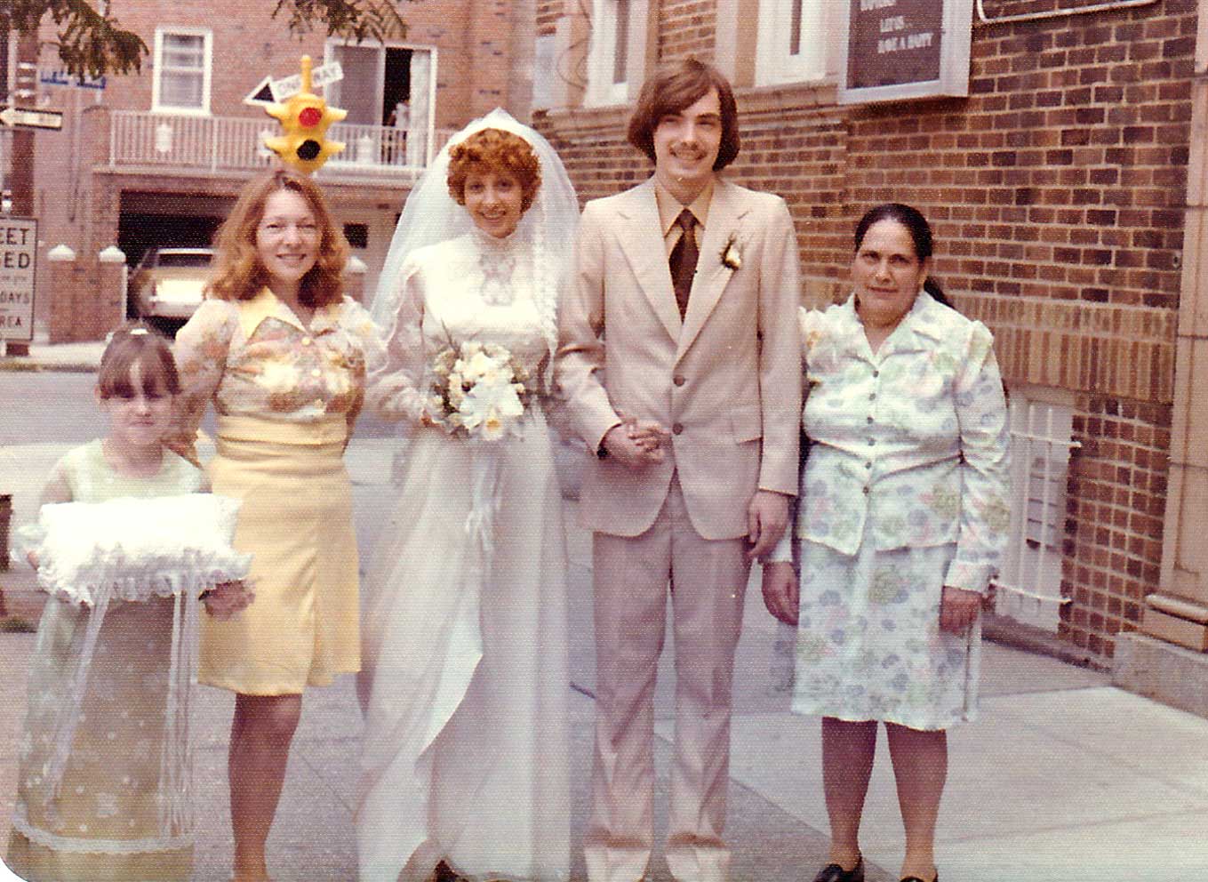Mariage en 1976 aux États-Unis